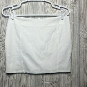 Women's Sex Mid-Waist Strech Fitted Bodycon Short Mini Skirts Size Medium